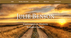 Desktop Screenshot of juliebenson.net